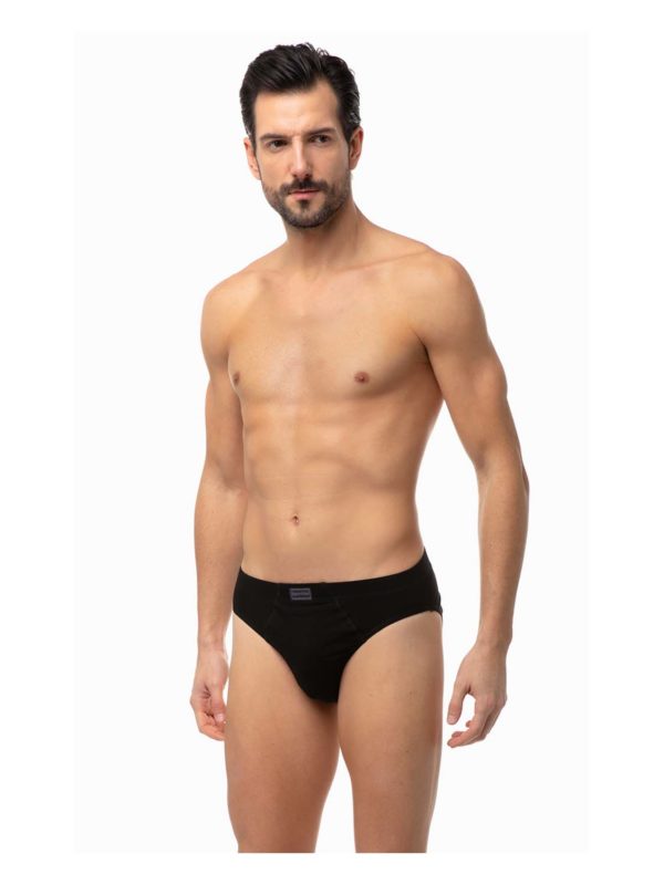 slip sporties MIN23027 mavrο