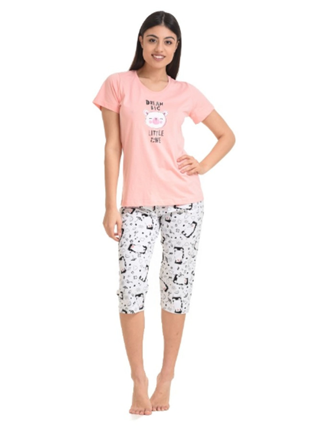 vie 903235-A 0209 baby pink 1 pytzama vie 903235 roz 1