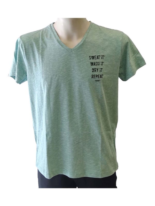 t-shirt target s20-56418 menta melanze 1
