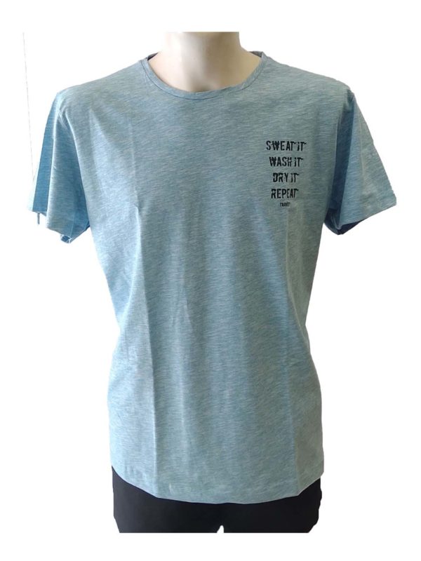 t-shirt target s20-56442 tyrkoyaz melanze 1