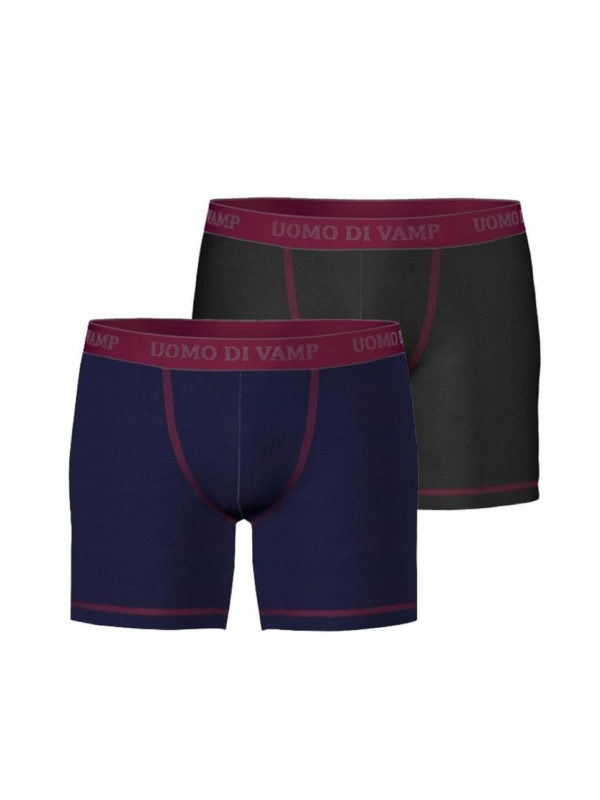 boxer VAMP 12892 blue oxford