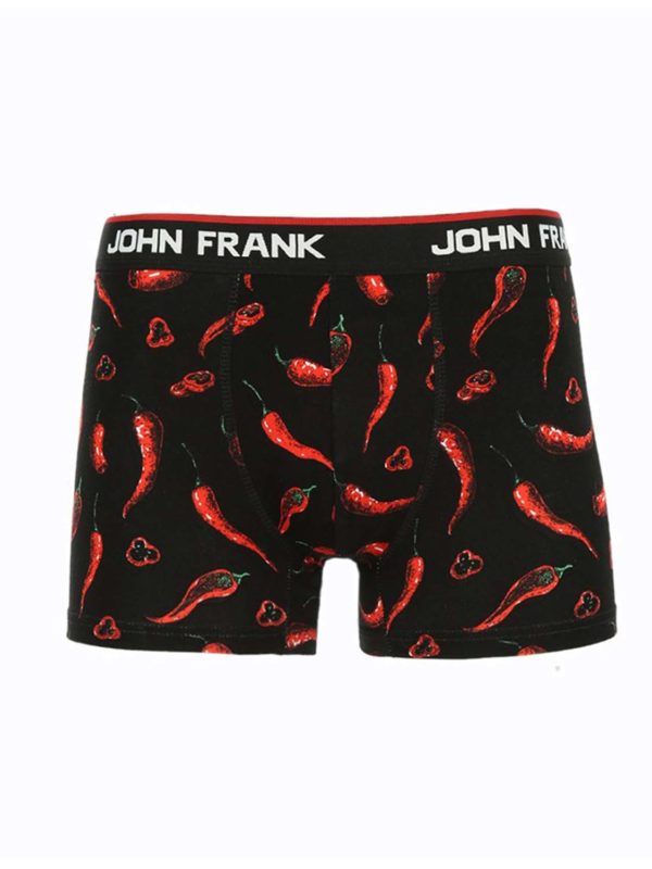 ΑΝΔΡΙΚΟ ΒΑΜΒΑΚΕΡΟ BOXER JOHN FRANK JFBD318 - SO HOT - ΜΑΥΡΟ