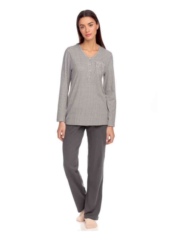 pytzama VMP 15366 921 gray shadow 1