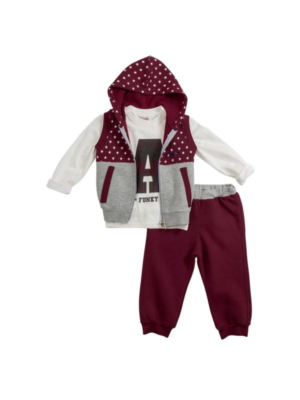 set forma FNK 220-317124-2 bordeaux-ecru-bordeaux