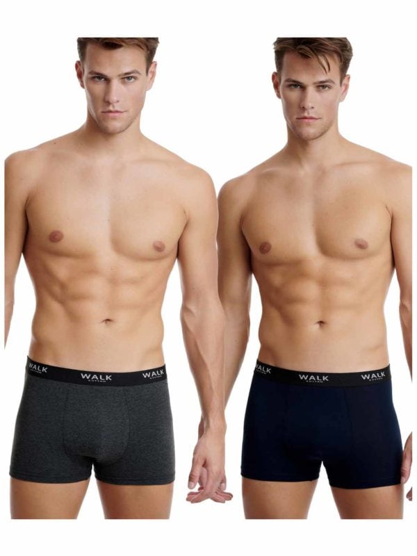 boxer WLK W1761 921 0309 skouro mple-gkri melange 1