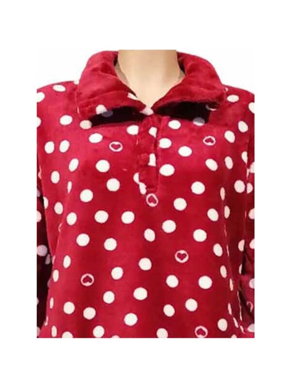 pytzama KOY-KG5151-921-bordeaux-dots-2