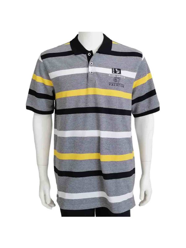 BLUE GREEN 67 grey melange