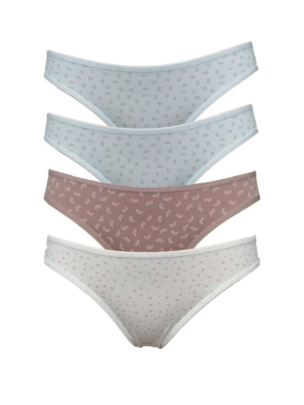 slip DON 21646-3 c4p ciel-puce-ecru