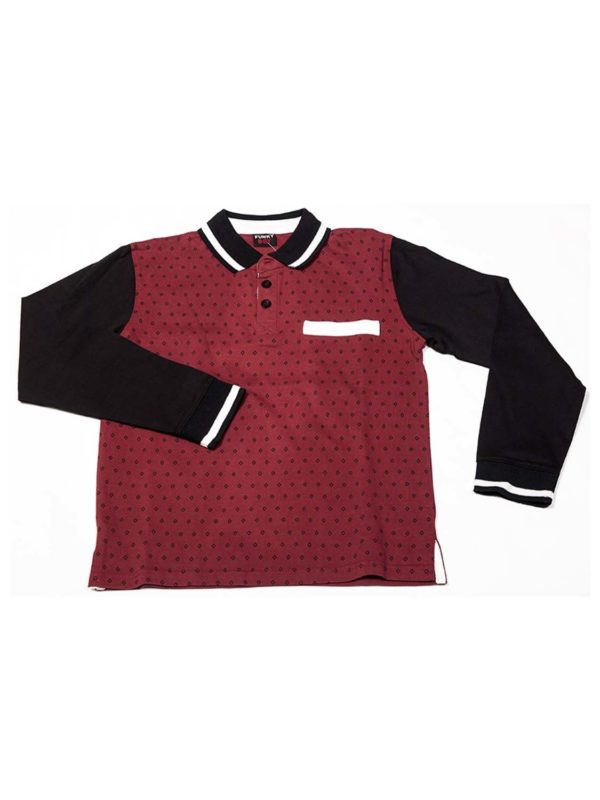 FNK 217-217162-3 bordeaux-black