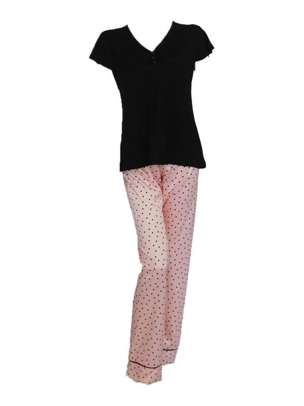 pytzama KOY-KY6039-black-pink