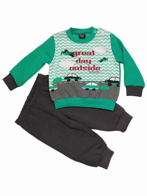 set FNK 218-218808-1 light green-anthracite 1