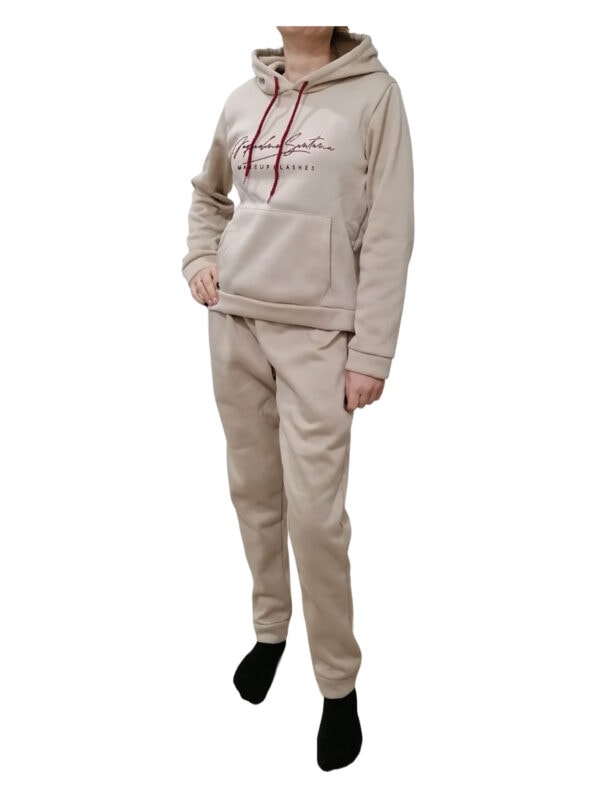 ΓΥΝΑΙΚΕΙΟ ΣΕΤ ΦΟΡΜΑΣ/HOMEWEAR ΦΟΥΤΕΡ W22 ELITOL 8702-1 – ΜΠΕΖ