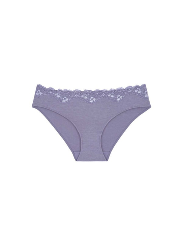 ΓΥΝΑΙΚΕΙΟ SLIP TOUCH OF MODAL TAI W22 TRIUMPH 10182553 - ΣΚΟΥΡΟ ΜΩΒ
