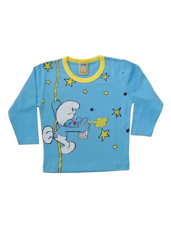 pytzama LIK 122-0126 W22 light blue 2
