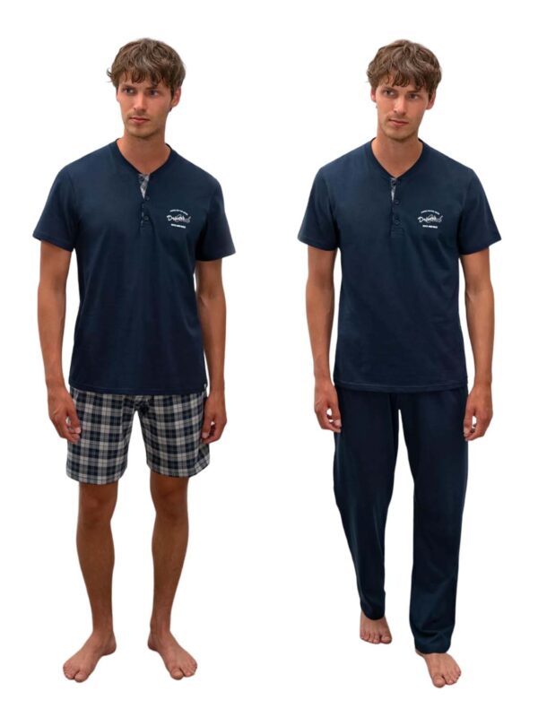 pytzama VMP 16630 BLUE OXFORD 1