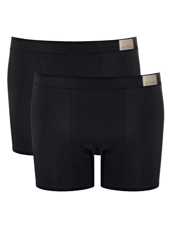 BOXER SLG MEN GO NATURAL H SHORT 10214622 c2p 0004-04 black 1