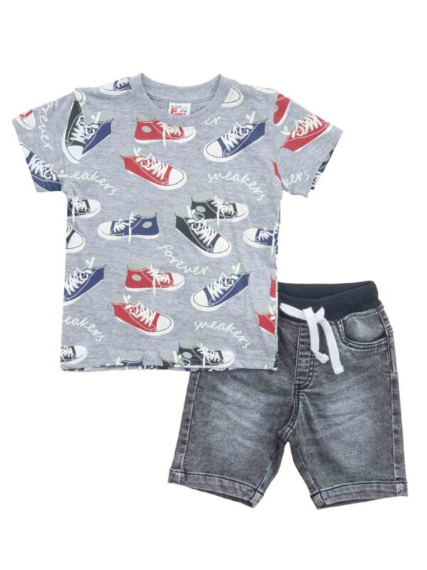 SET FNK 123-304110-1 S23 grey melange-black jean 1