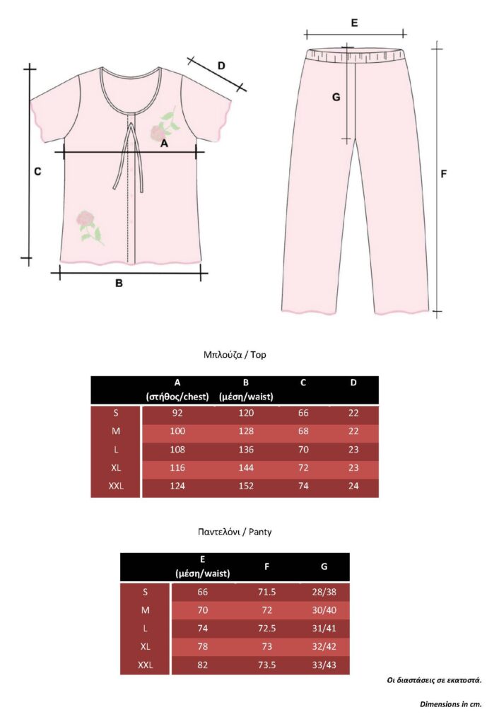 LC Women Pyjama summer midi short sleeve