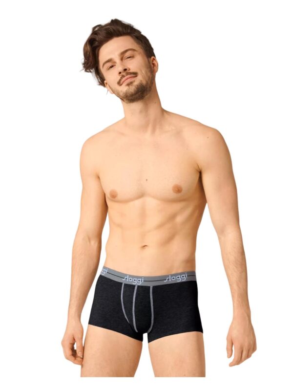 boxer SLG START HIPSTER 10206968 M013-Z9 black-grey mel 2