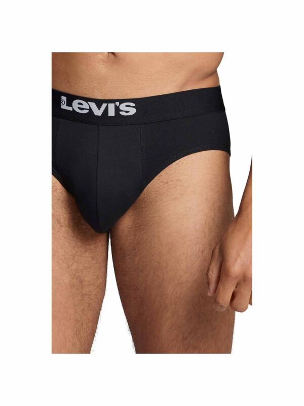 slip LEV MEN SOLID BASIC BRIEF ORGANIC CO 701223909 001 black 2P 2