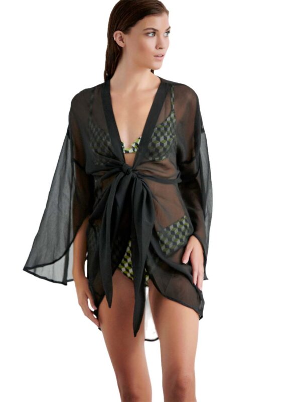 KAFTAN B4U SOLIDS KAFTAN 23384000 623 02 black 1