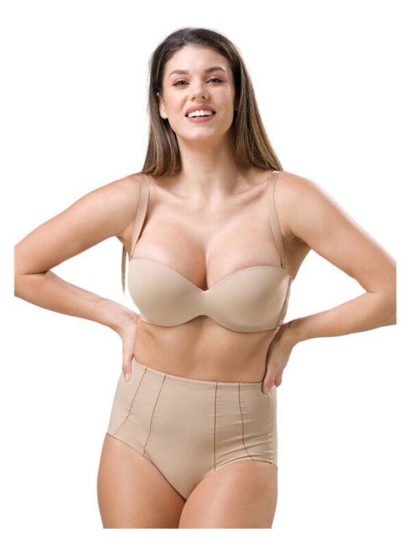 LASTEX LUN SECRET SENSE TUMMY CONTROL BRIEF 2107 beige 2