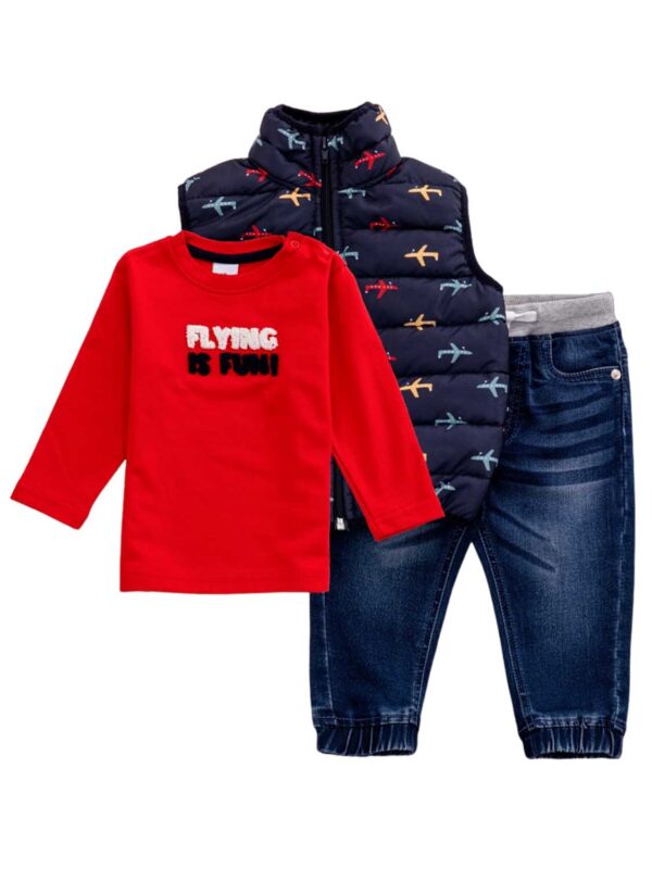 set FNK 224-895111-1 blue-red-blue jean 1