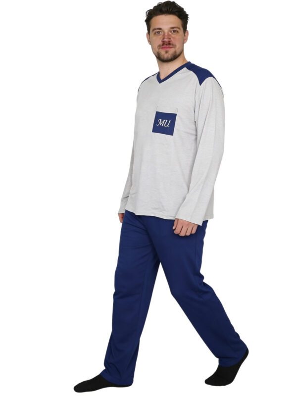 pytzama LCR MU 23620 grey melange 2603 2