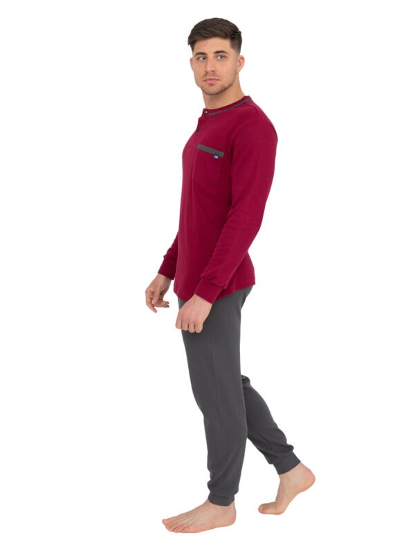 pytzama NC 760 923 bordeaux-anthracite 2