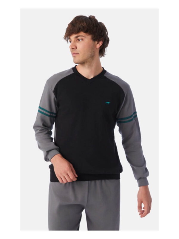 pytzama MIN-71124-329-923-black-dark-gray 2
