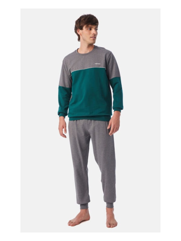 pytzama MIN-71129-868-923-green-pine-charcoal 1