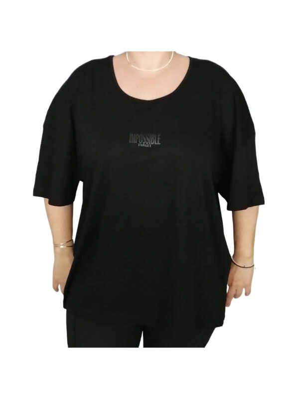 tshirt TAR IMPOSSIBLE S24-66002 10 black 1