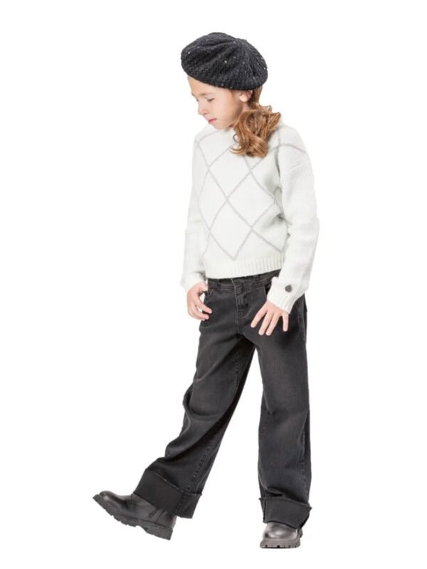 panteloni ENG 16-124203-2 6 black jean 2409 1