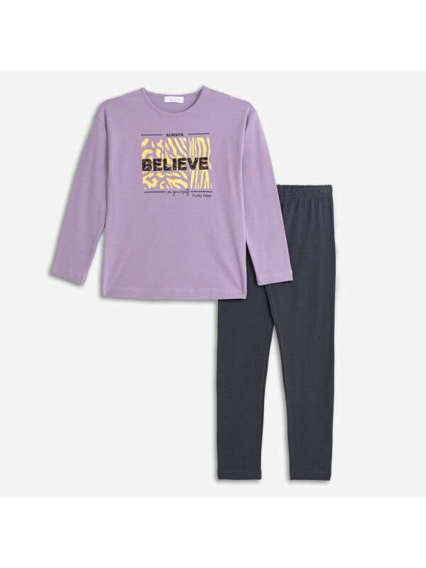 set kolan FNK 225-521104-2 light violet-anthracite 1