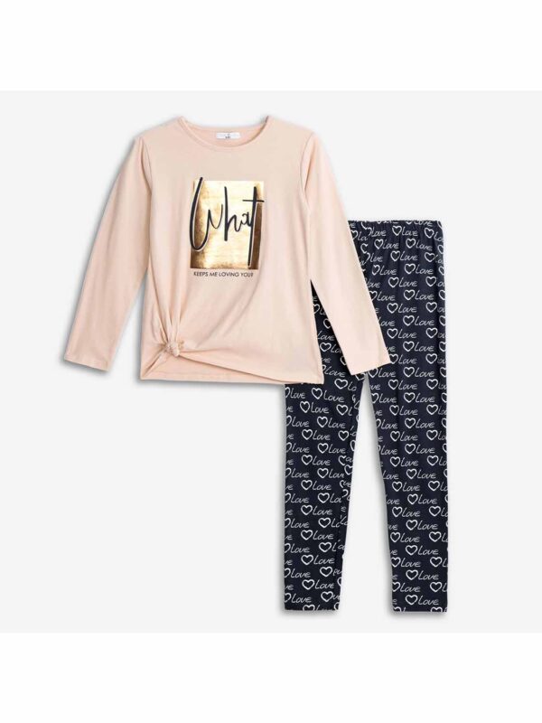 set kolan FNK 225-521109-1 pale pink-anthracite allover 1