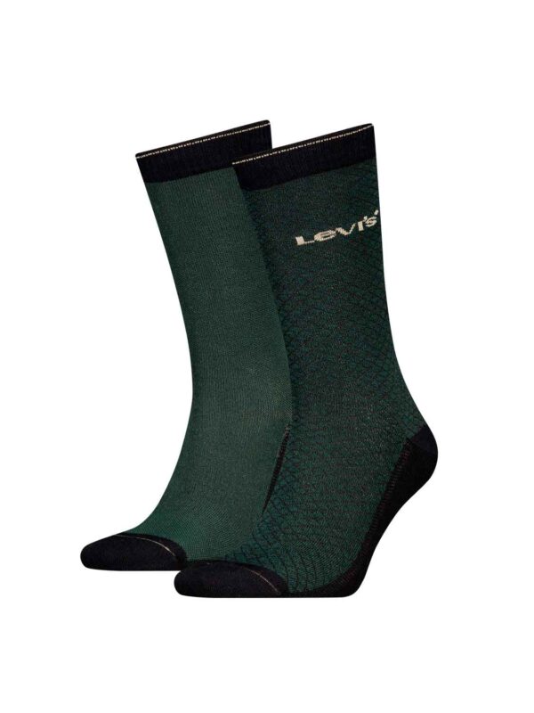 kaltses LEV REGULAR CUT 701229554-001 green-black combo denim 2409 1