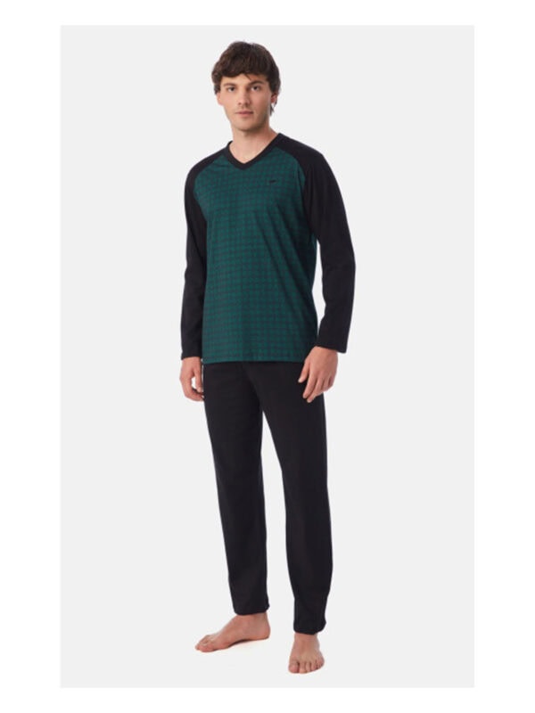 pytzama MIN-71110-45-923-black-green 1