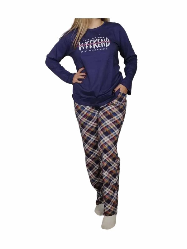 pytzama POL WEEKEND 1423 mauve 2409 1