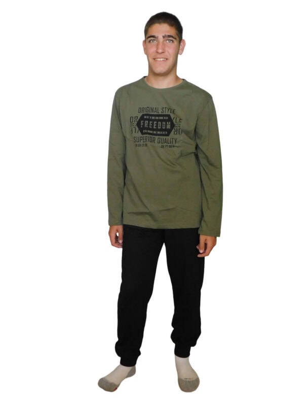 pytzama POL 1553 khaki 2410 1
