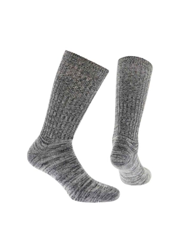kaltses WLK W2063-1101 dark grey melange-white 2410 2