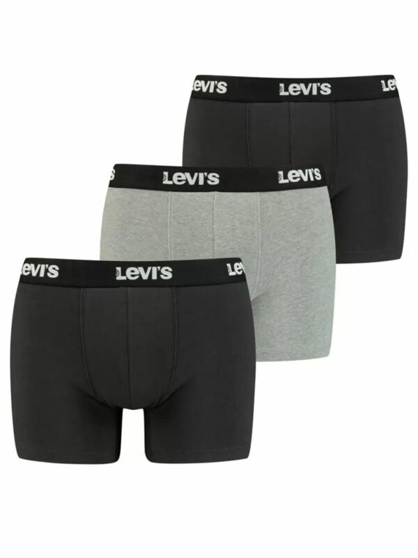 boxer LEV 3 PACK BOXER BRIEF 701225624 002 grey combo 1