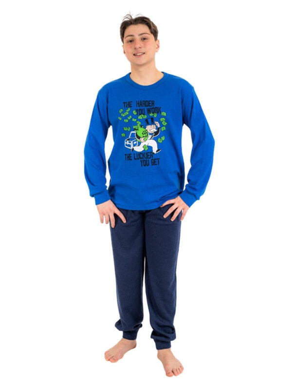 pytzama NC 704K-24 royal blue 2412 1