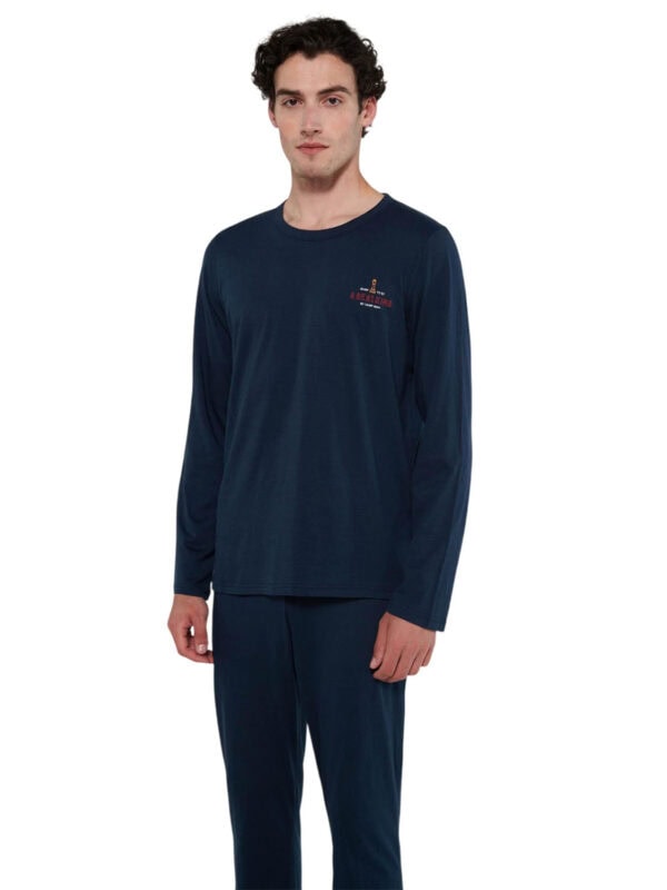 pytzama VMP 19920 253 blue oxford 2412 2