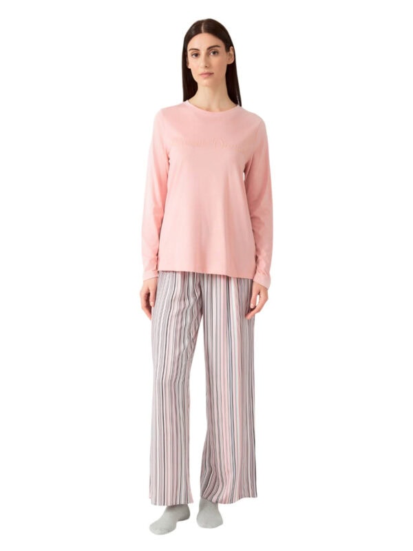 pytzama MIN SWEET DREAMS SATIN 52987 371 pink baroque 1