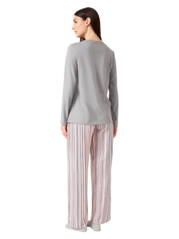 pytzama MIN SWEET DREAMS SATIN 52987 819 grey titanium 2