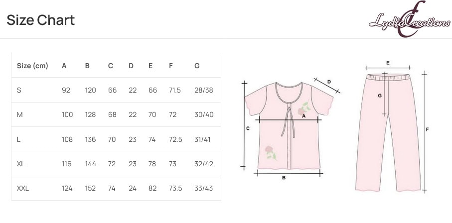 Lydia Creations Πυτζάμα Κοντό Μανίκι Κάπρι SC 2504