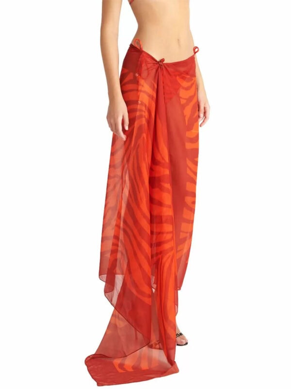 pareo B4U RED ZEBRA 25383381-07 red 2505 1