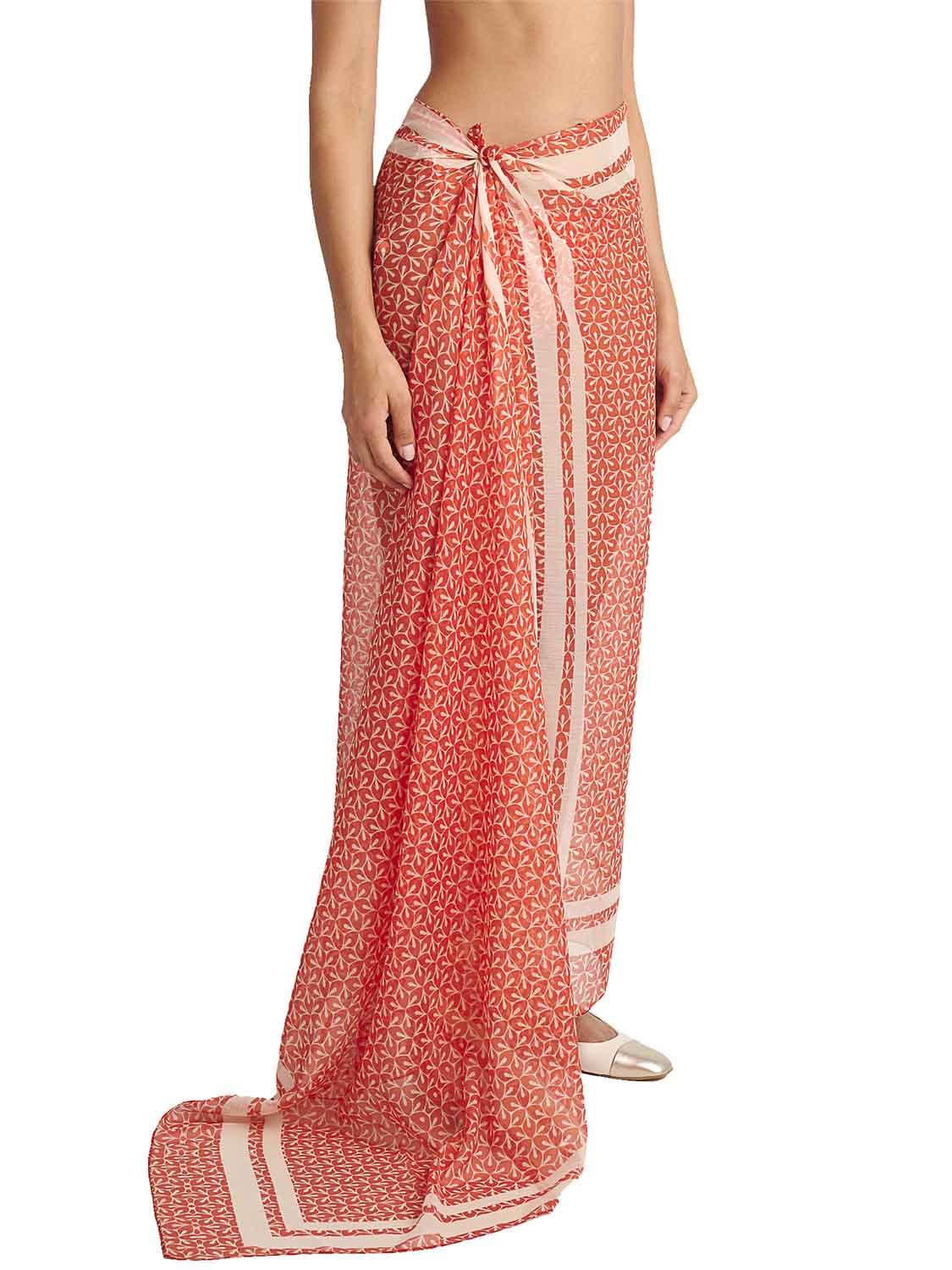 B4U RETRO RED 25383260-20 coral 2505 1 pareo B4U RETRO RED 25383260-20 coral 2505 1