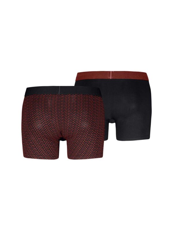 boxer LEV HERRINGBONE BOXER 701232223-002 red combo 2504 2