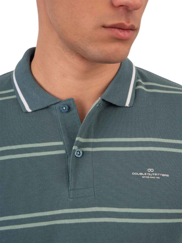 DBL POLO PIQUET 251PS-3050 248 deep teal 2506 2